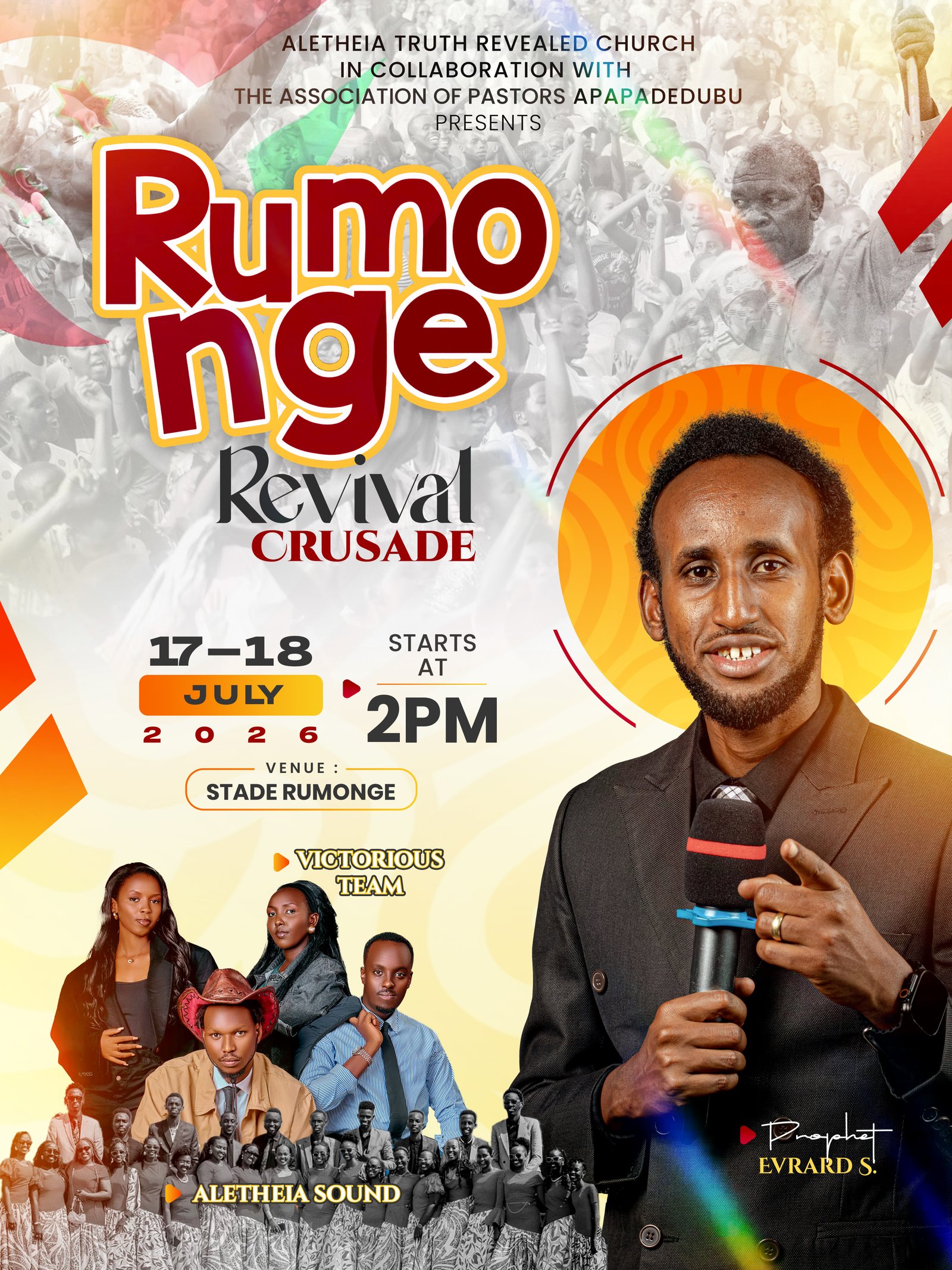 Rumonge Revival Crusade — July 17–18, 2026